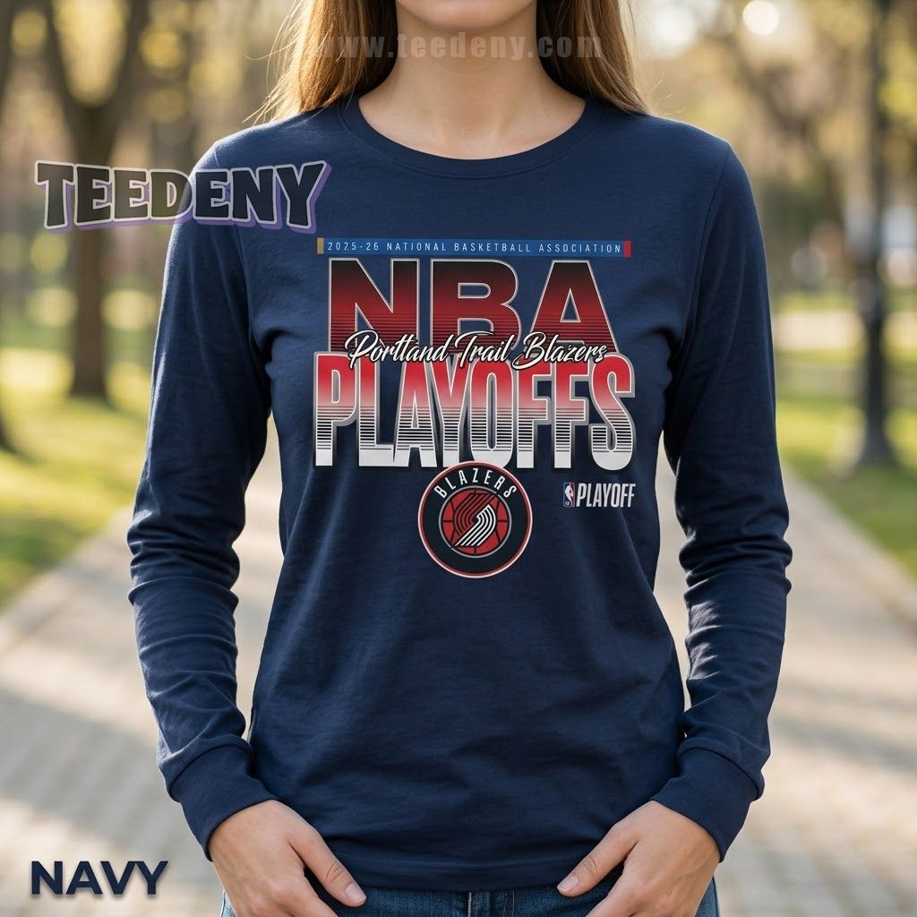 Portland Trail Blazers NBA Playoffs 2026 Men Long Sleeve Portland Trail Blazers NBA Playoffs 2026 Men Long Sleeve