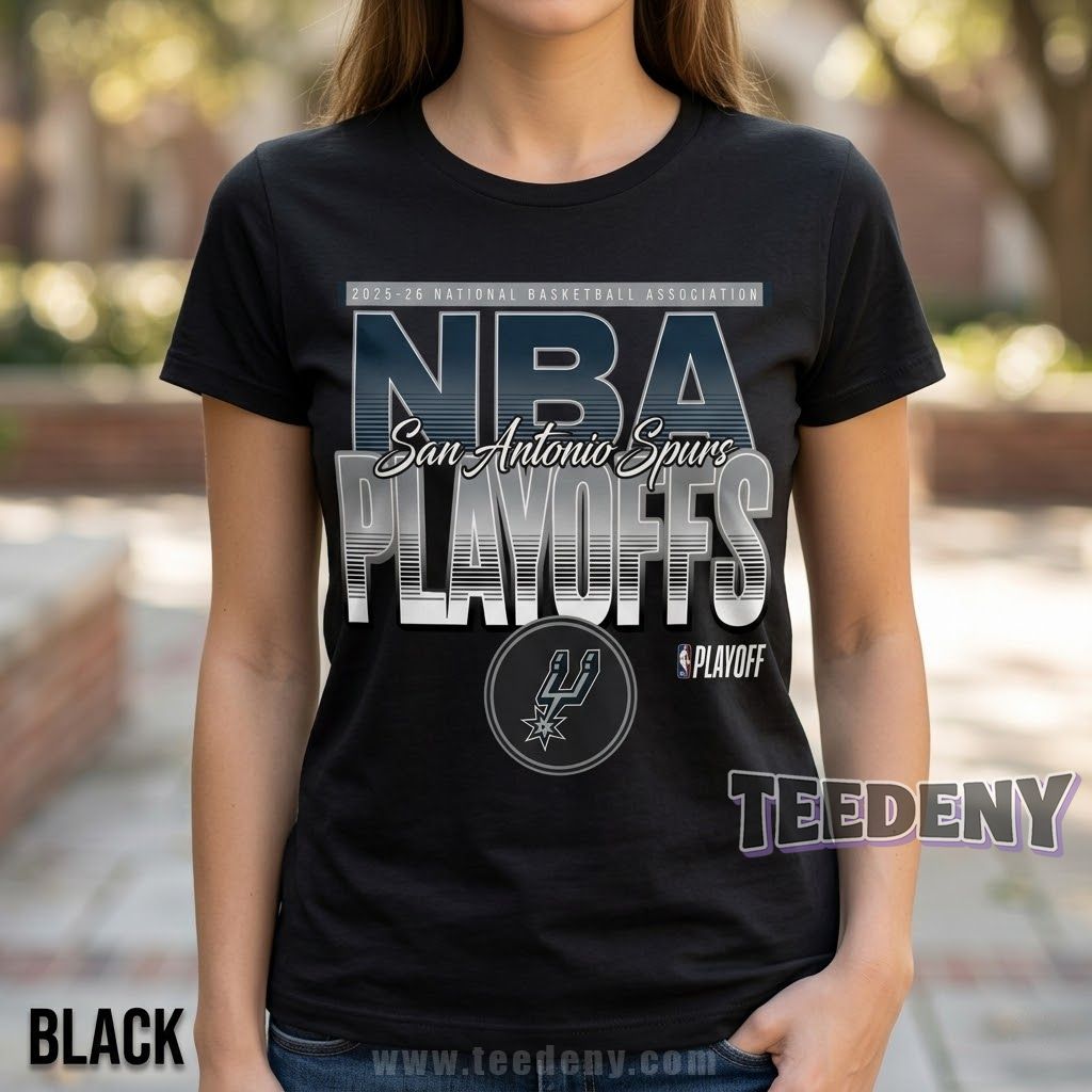 San Antonio Spurs 2026 NBA Playoffs Shirt