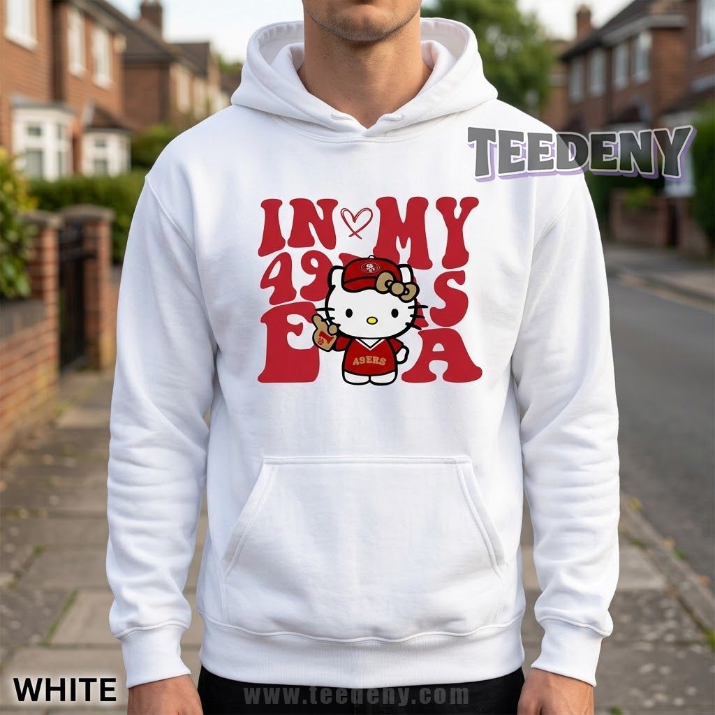 San Francisco 49ers Hello Kitty Hoodie San Francisco 49ers Hello Kitty Hoodie