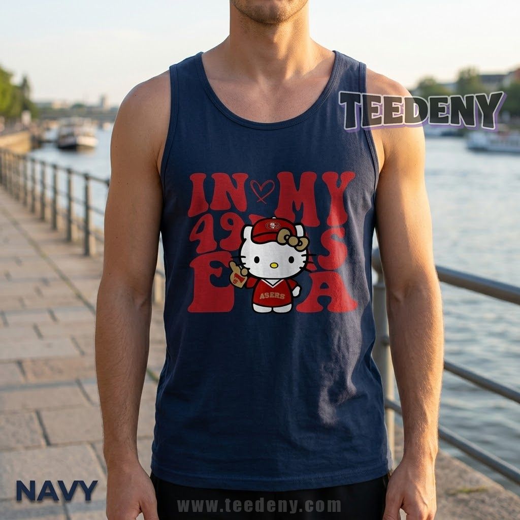 San Francisco 49ers Hello Kitty Tanktop San Francisco 49ers Hello Kitty Tanktop