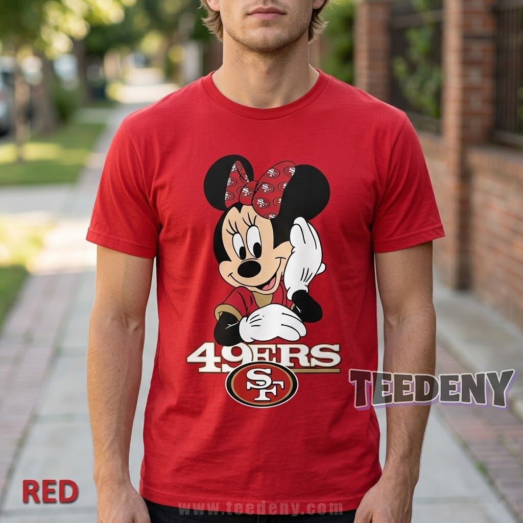 San Francisco 49ers Minnie Mouse Shirt