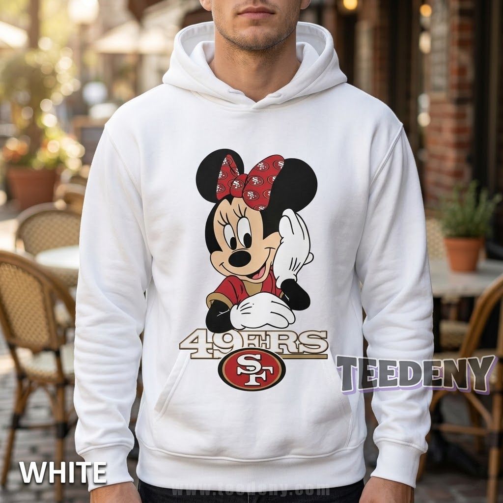 San Francisco 49ers Minnie Mouse Hoodie San Francisco 49ers Minnie Mouse Hoodie