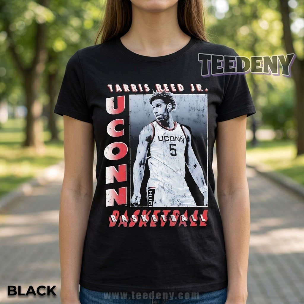 Tarris Reed Jr UConn Huskies 2026 NCAA Basketball Retro Shirt