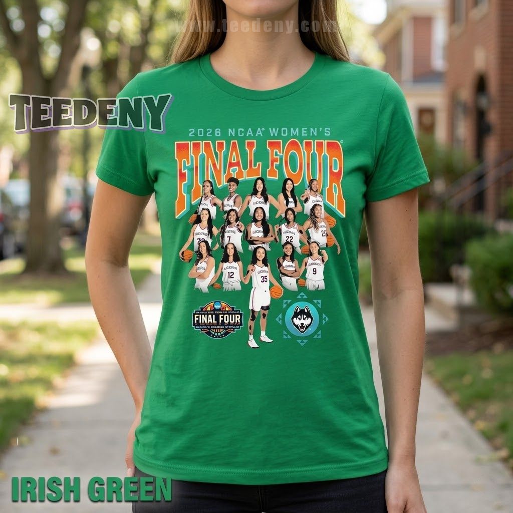 UConn Huskies Women’s Basketball 2026 Final Four NCAA Shirt