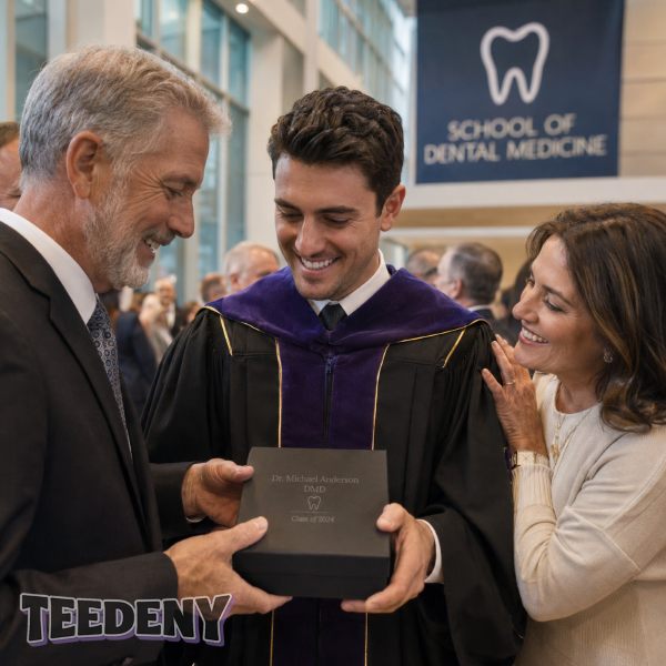 Dentist Graduation Gift Celebration Real Moment