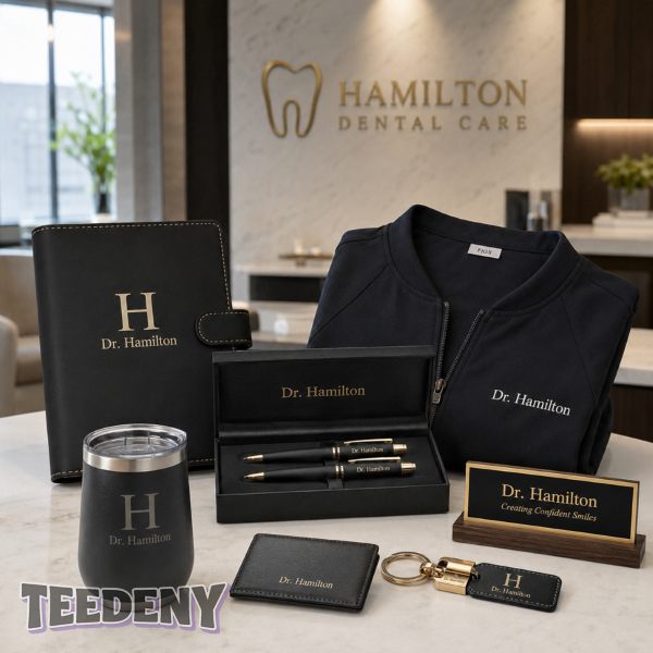 Elegant Personalized Dentist Office Gift Collection