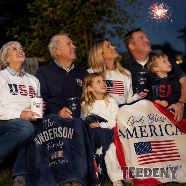 Family Fireworks Memory Personalized Gift Moment