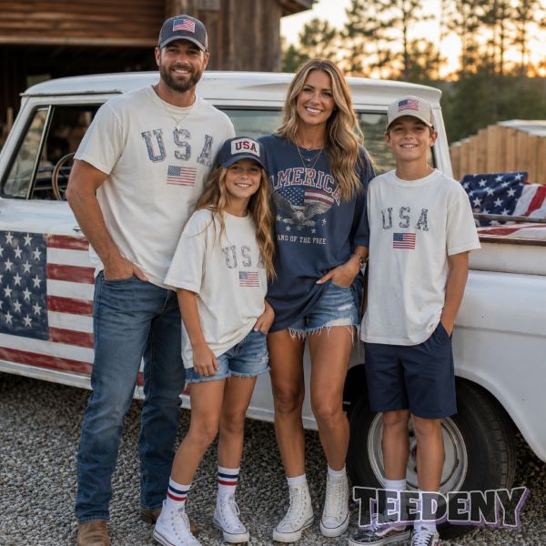 Modern Patriotic Fashion Trends For American Families