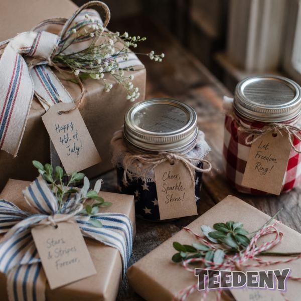 Thoughtful Fourth Of July Gift Presentation