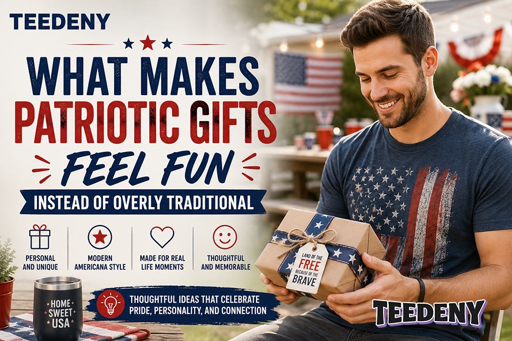 What Makes Patriotic Gifts Feel Fun Instead of Overly Traditional