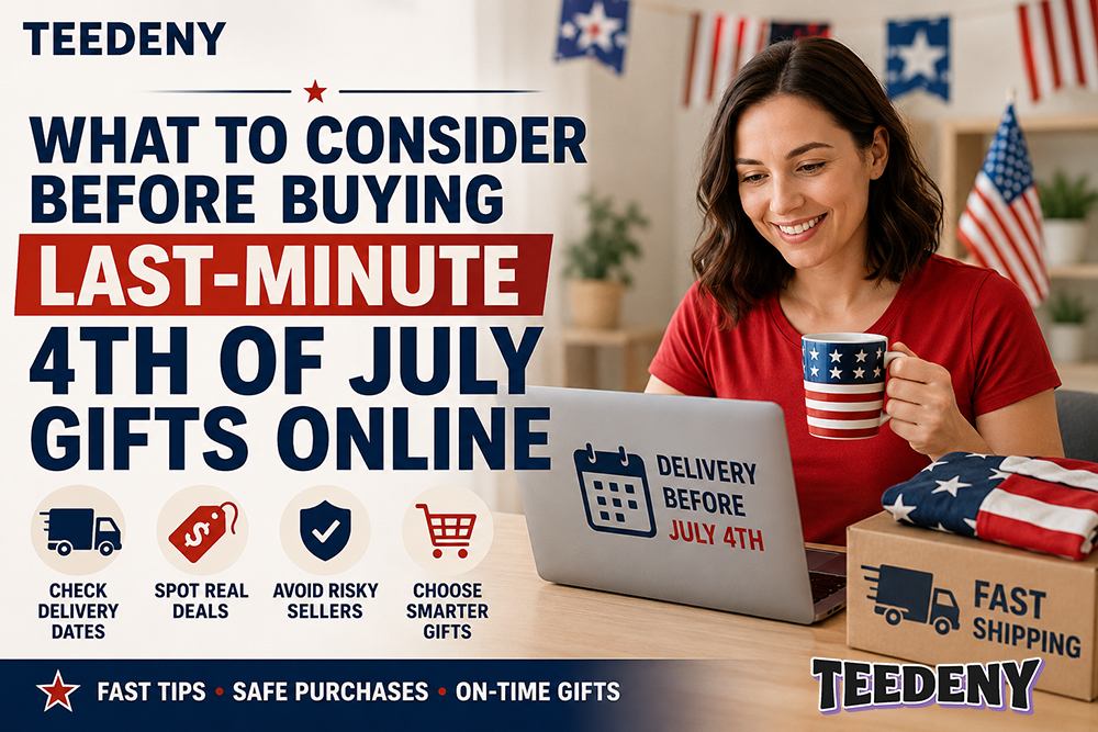 What to Consider Before Buying Last Minute 4th of July Gifts Online