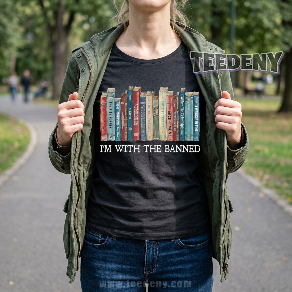 I'm With The Banned Books Teacher T-Shirt
